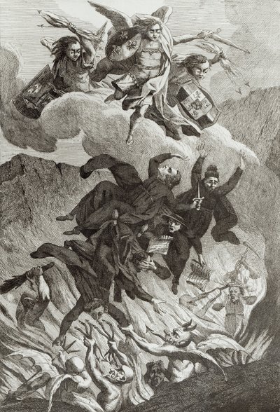 Condemnation of the Jesuits, 6th August 1762 by French School